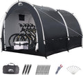 Happy Travel Bike Storage Tent Shed, Outdoor Waterproof Bicycle Covers Shelter