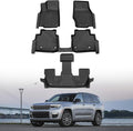 Powerty Floor Mats for 2021-2025 Jeep Grand Cherokee L 6 Seats Accessories All