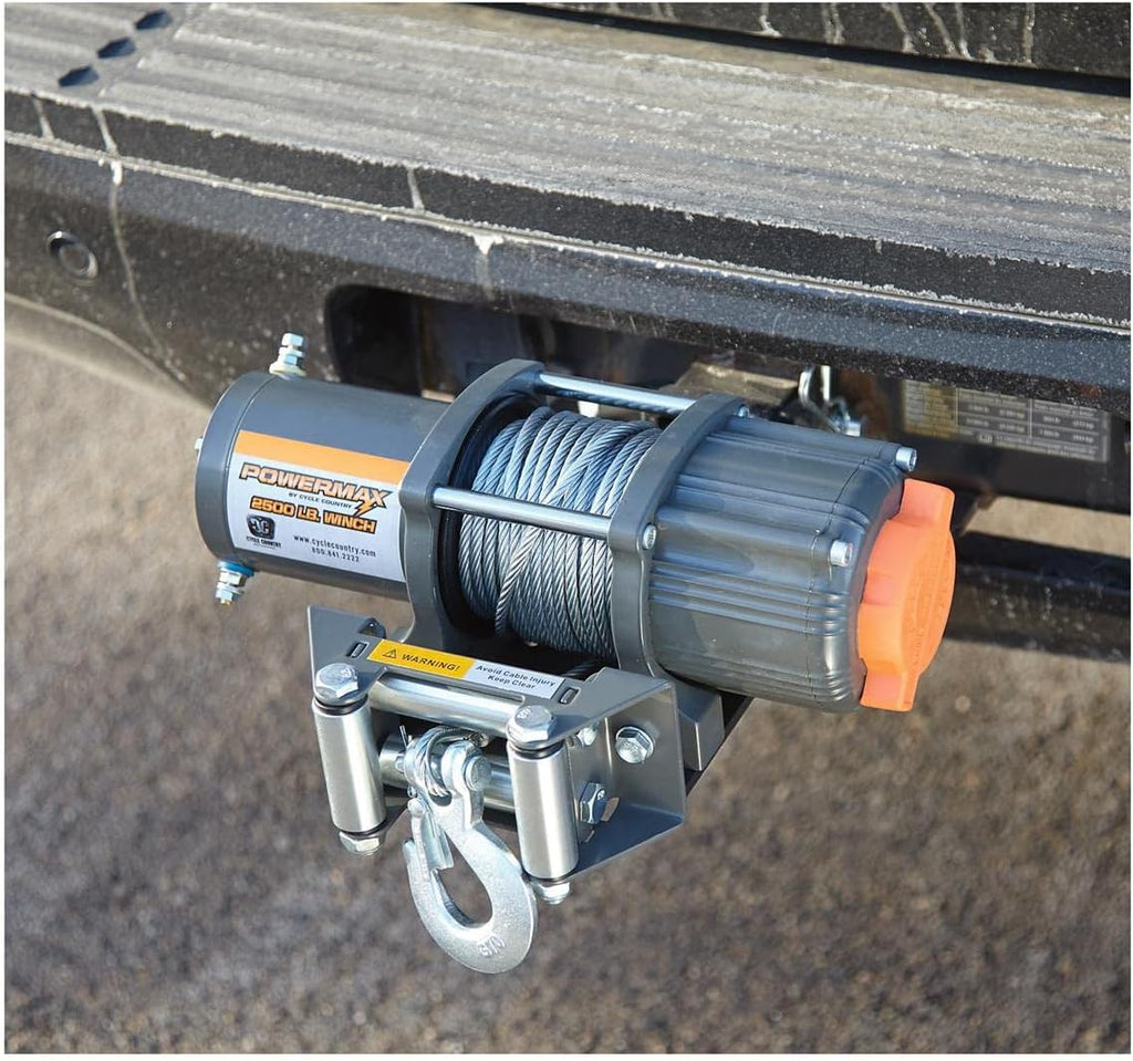 Universal Hitch Winch Mount for ATV or Truck with 2” Receiver 3500 lbs Capacity