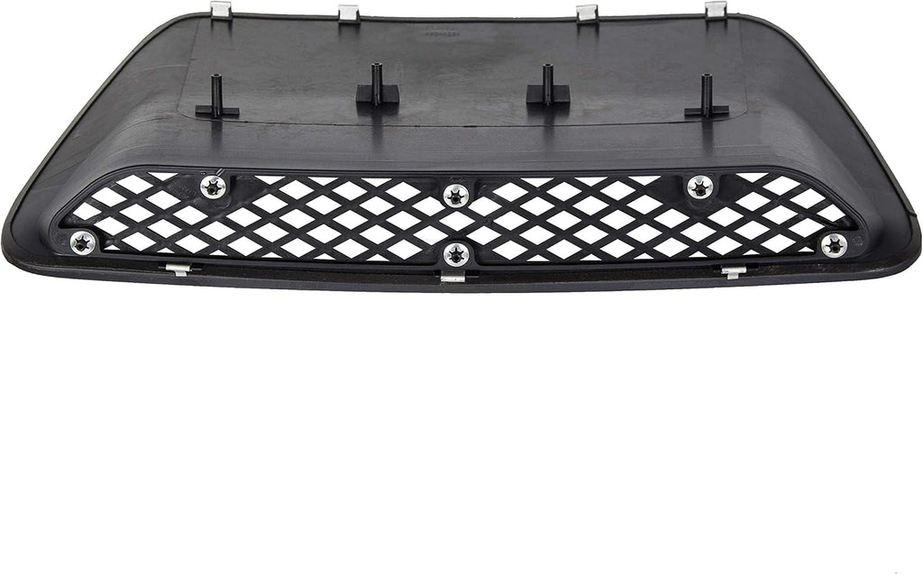 ECOTRIC Front Hood Scoop Molding Bezel Compatible with 2004-2005 Dodge Ram 1500 SRT Replace for YL23TZZAB 5029770AA Air Flow Intake Scoop Cover Hood Vent Grille