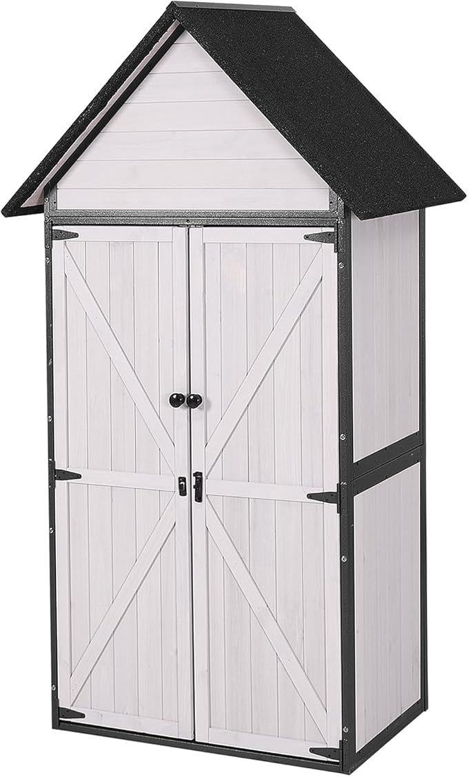 GUTINNEEN Shed Outdoor Storage Upgraded by GUTINNEEN