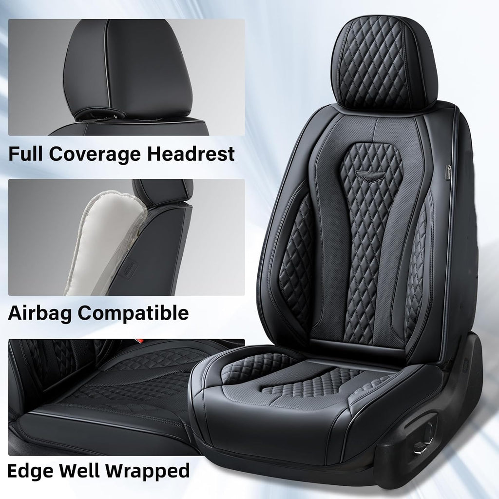 coverado seat covers, car seat covers front seats shown in use
