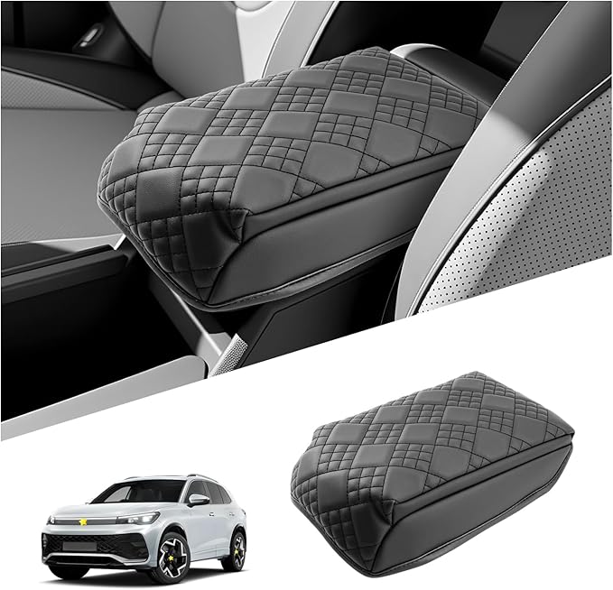 SKTU for 2025 VW Tiguan Center Console Cover for 2025+ Volkswagen Tiguan by SKTU+BST+Car+Accessory