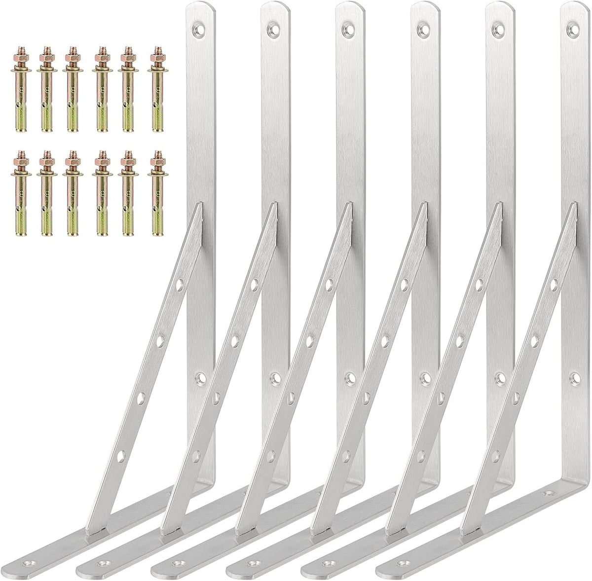 8 x 14 inch l shelf bracket, 440lbs, main product view
