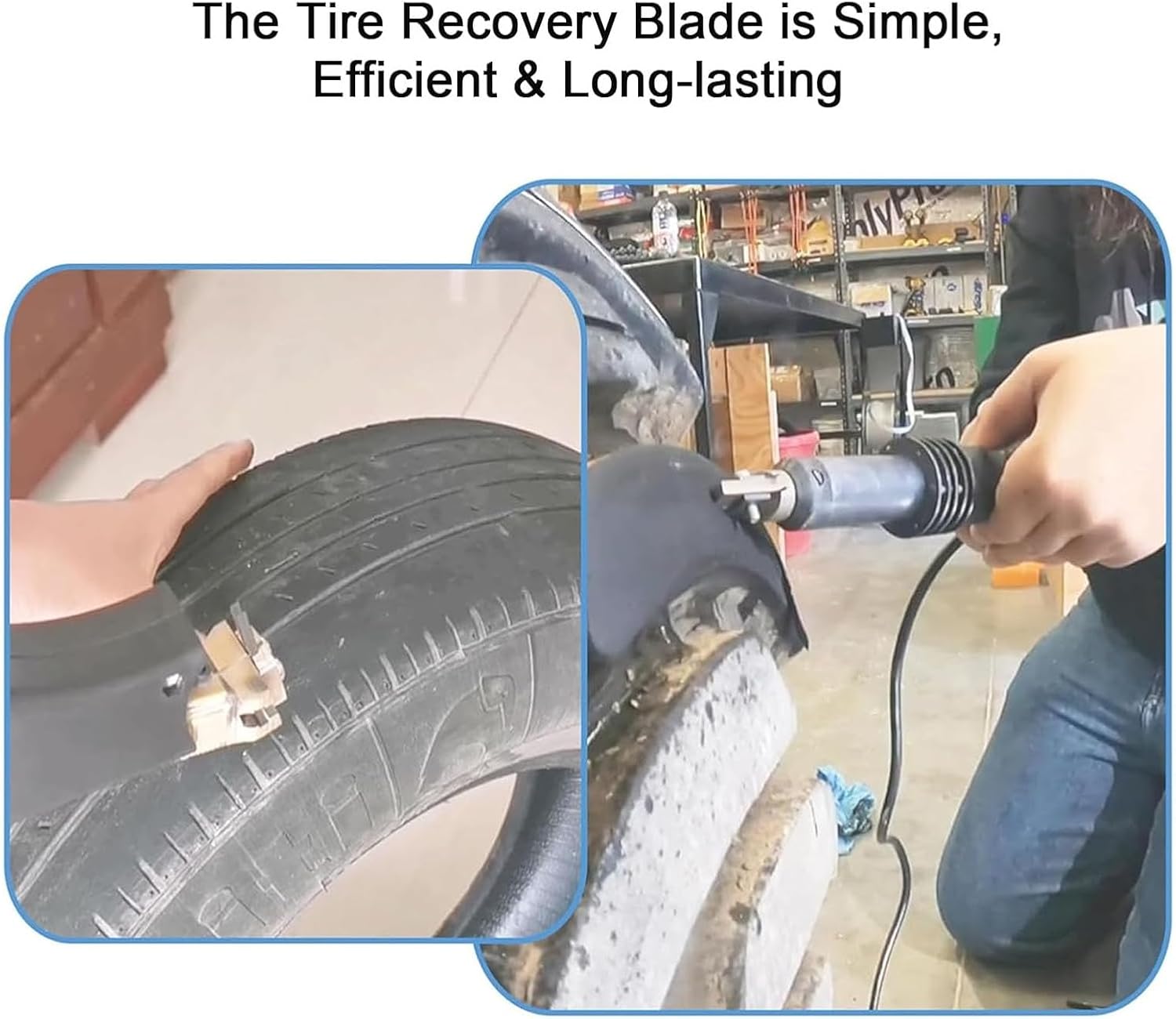 Tyre Grooving Blade (50Pcs), Unformed Engraving Blades (3/4/5mm), DIY Bending: V/U/W Shapes, Smooth Cutting/Doubling Efficiency, Cut Evenly Deep, for Tire Retreading,3-mm