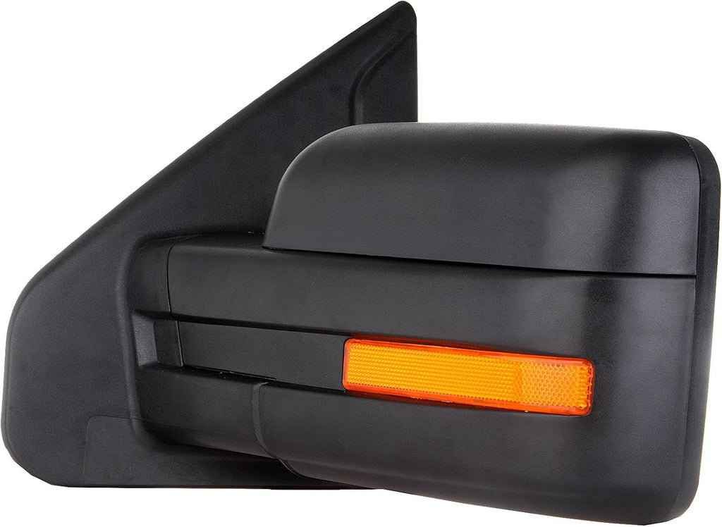 A Pair Heated Towing Mirrors Fits 2007-2014 for Ford for F-150 Series Truck Pickup, Power Adjusted View Mirror with Turn Signal Indicator