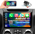 Car Radio Stereo for Jeep Wrangler JK 2007-2018 Dodge Ram 1500 2500 3500 Grand by UUTouIoI