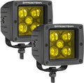 offroadtown yellow led cubes 2pcs 3 inch 100w, main product view