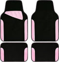 CAR PASS Jelly Waterproof Universal Fit Car Floor Mats, Girly Car Carpet Mats by CARPASS