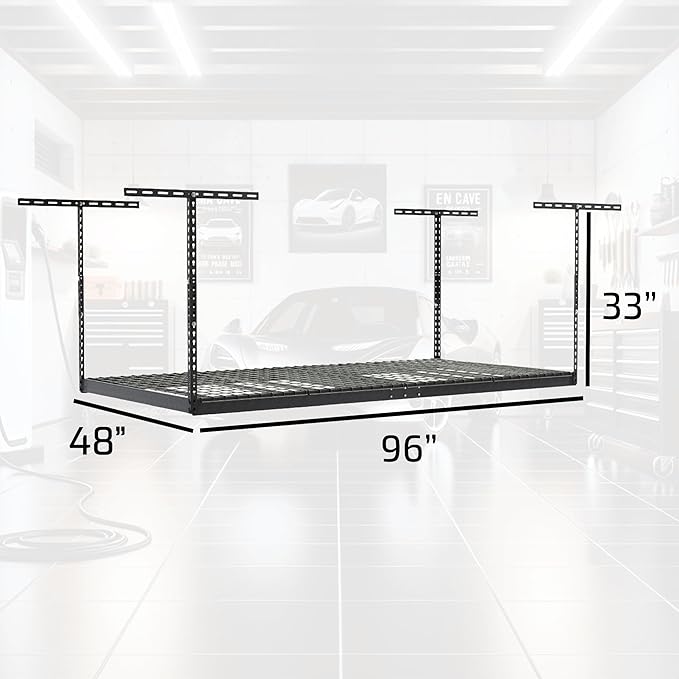 MonsterRax Overhead Garage Storage Rack - Image 6