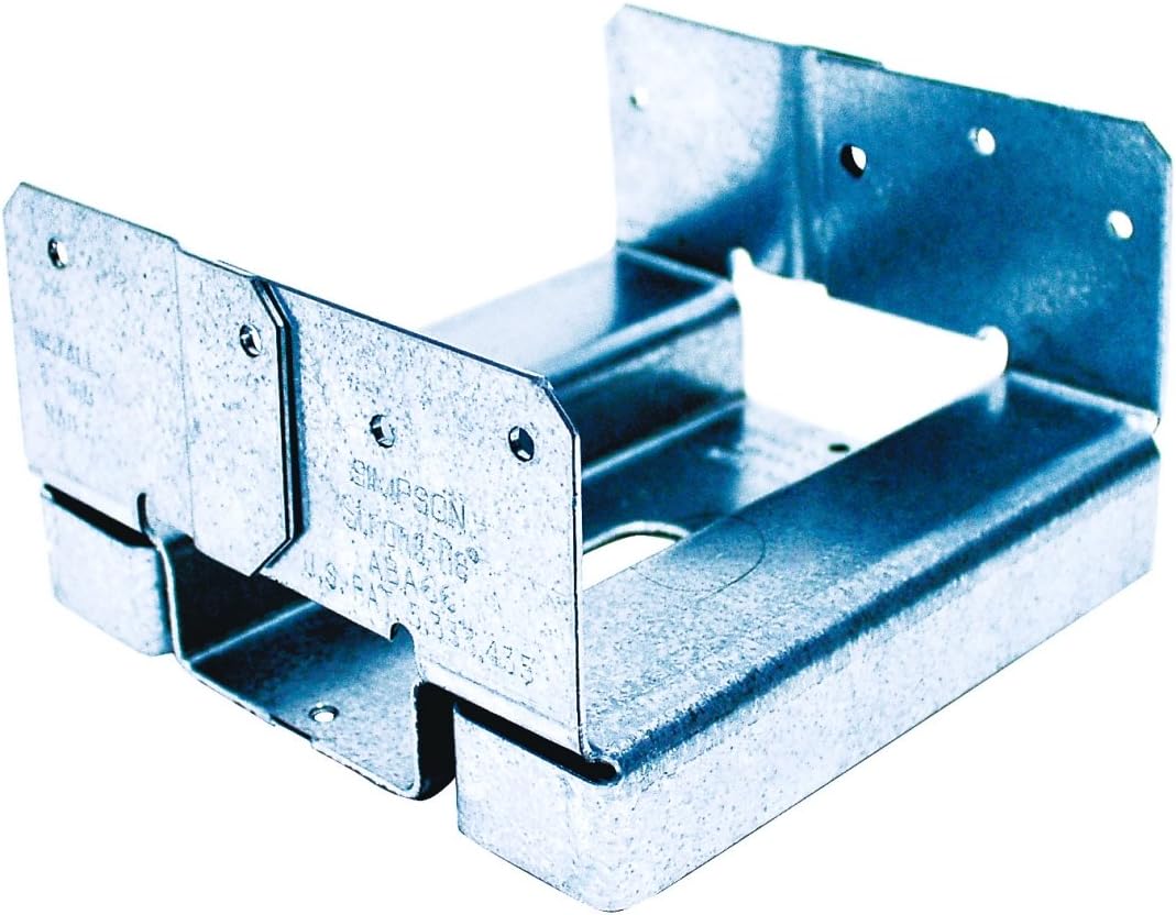 simpson strong-tie aba66z aba zmax galvanized adjustable standoff, main product view