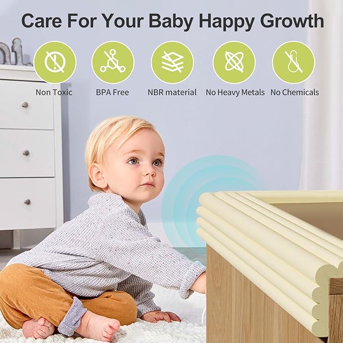 Baby Proofing Wall Corner Protector, Edge Guard Corner Protector, 6.56ft - Image 5