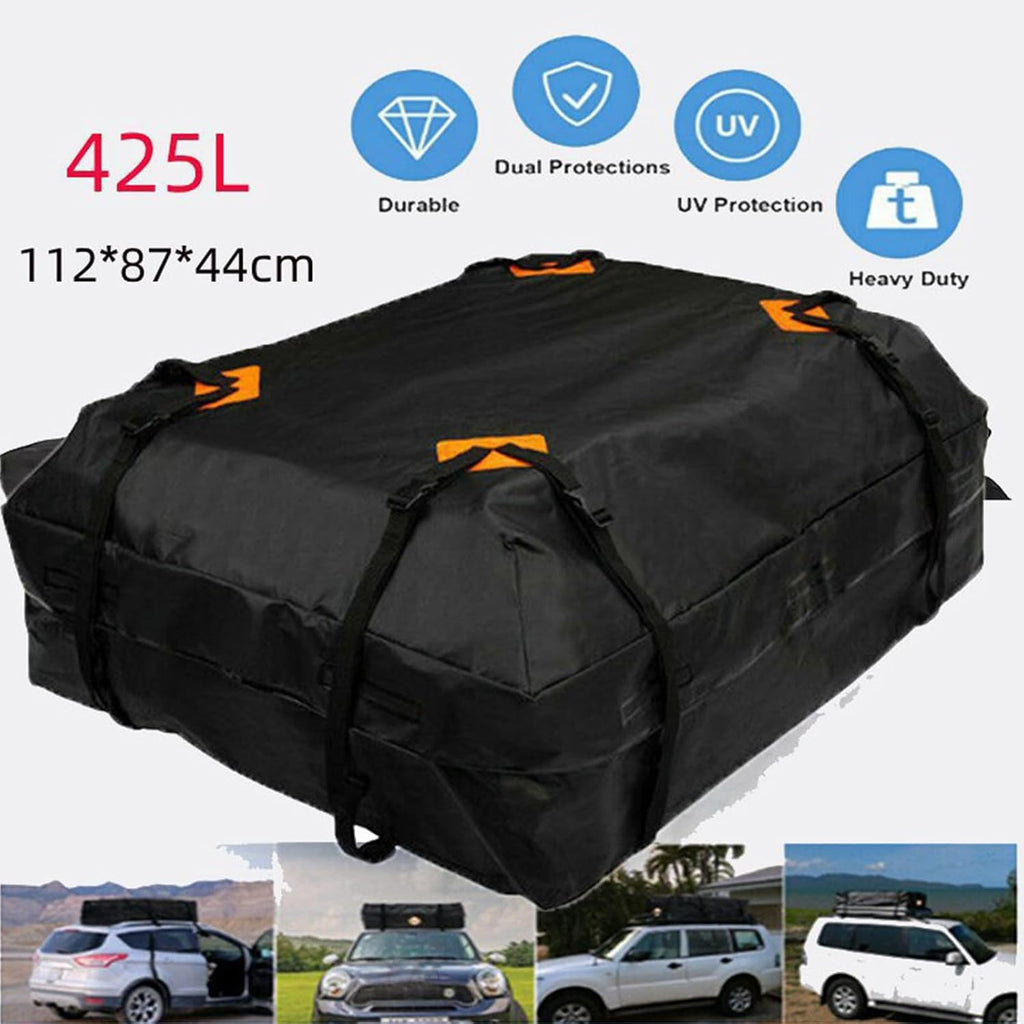 Car Rooftop Cargo Carrier Bag for Mercedes Benz E-Class C238 A238 C207/CLK C207 A207 A124 C124 Heavy Duty Car Roof Bag Large Capacity Storage Bag with Non-Slip Mat