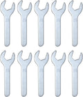HARFINGTON 10pcs Small Wrench Open End Wrench 22x126x2.8mm Metric U-Shaped by HARFINGTON
