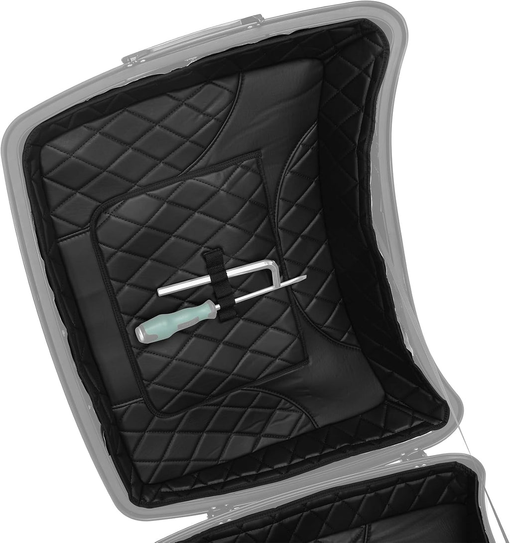 TCMT King Chopped Trunk Carpet Liner Fit For Harley Road Glide 2014-2024 Pack