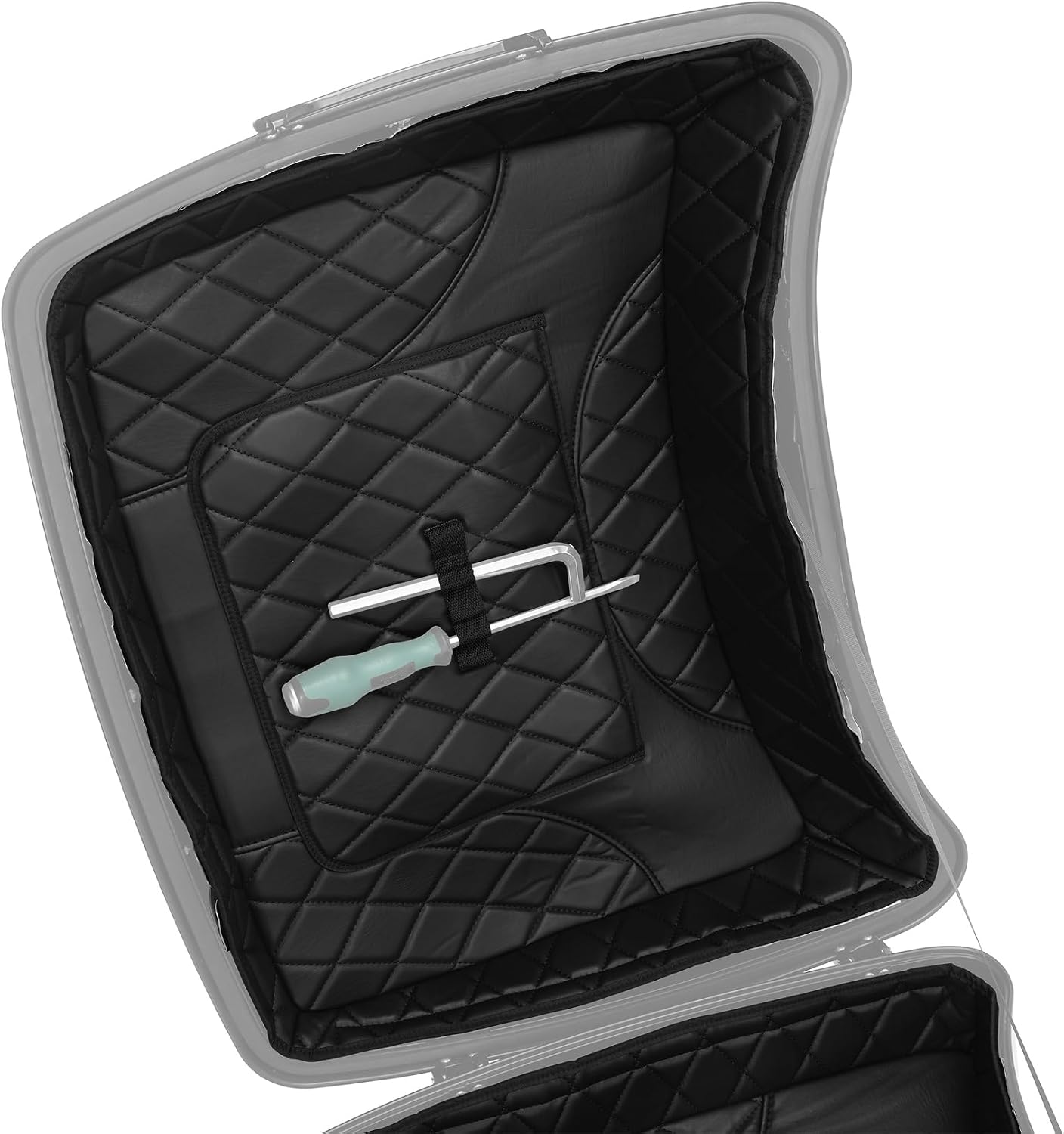 TCMT King Chopped Trunk Carpet Liner Fit For Harley Road Glide 2014-2024 Pack