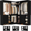 aheaplus closet system with 6 drawers, 4 hanging, main product view