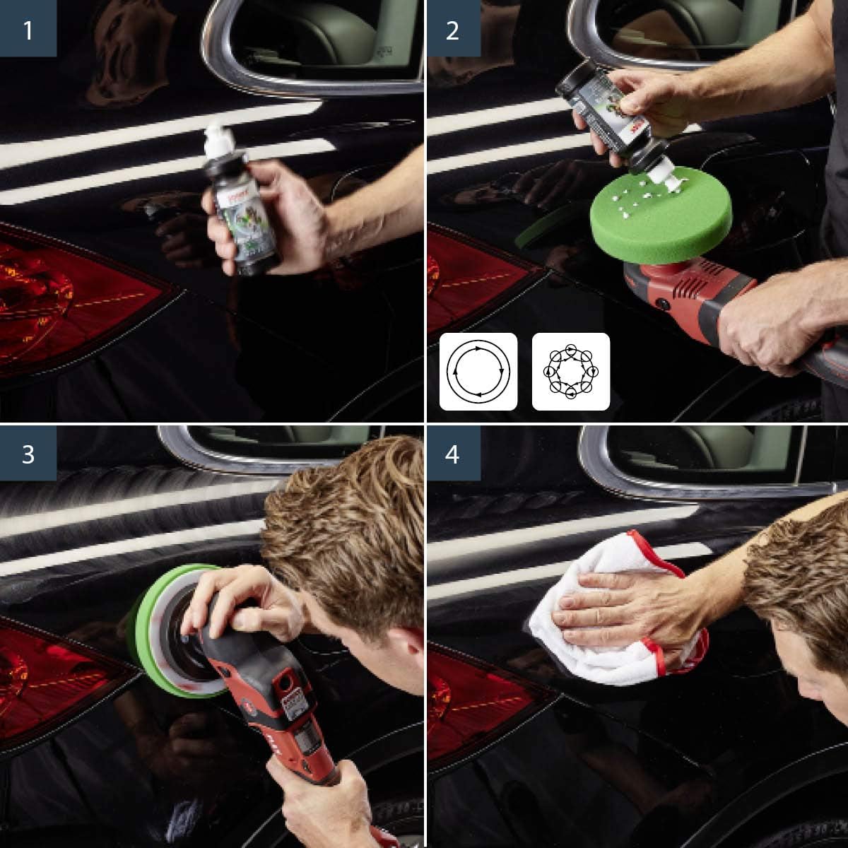 SONAX PROFILINE Perfectfinish (1 Litre) - High Gloss Polish for Slightly Scratched or Pre-Polished Paintwork. Produces Hologram-Free Finishes | Item No. 02243000
