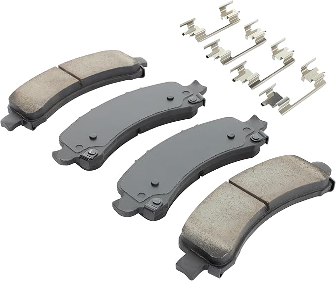 Premium Ceramic Rear Brake Pads Compatible - Image 2