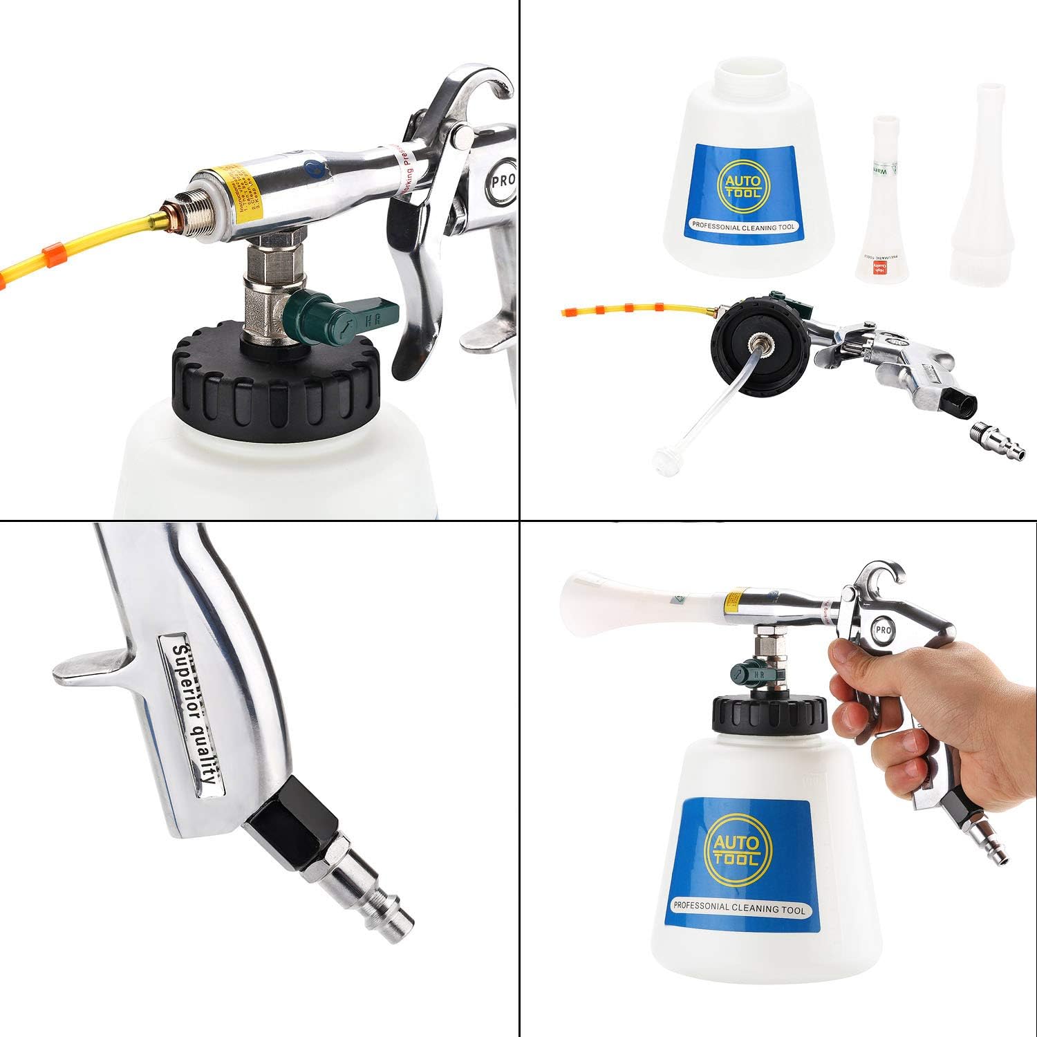 CPROSP Tornado Car Cleaning Gun, Tornado Cleaner Gun, Detailing Tornado Gun