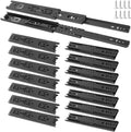 8 pairs 10 inch black full extension drawer, main product view