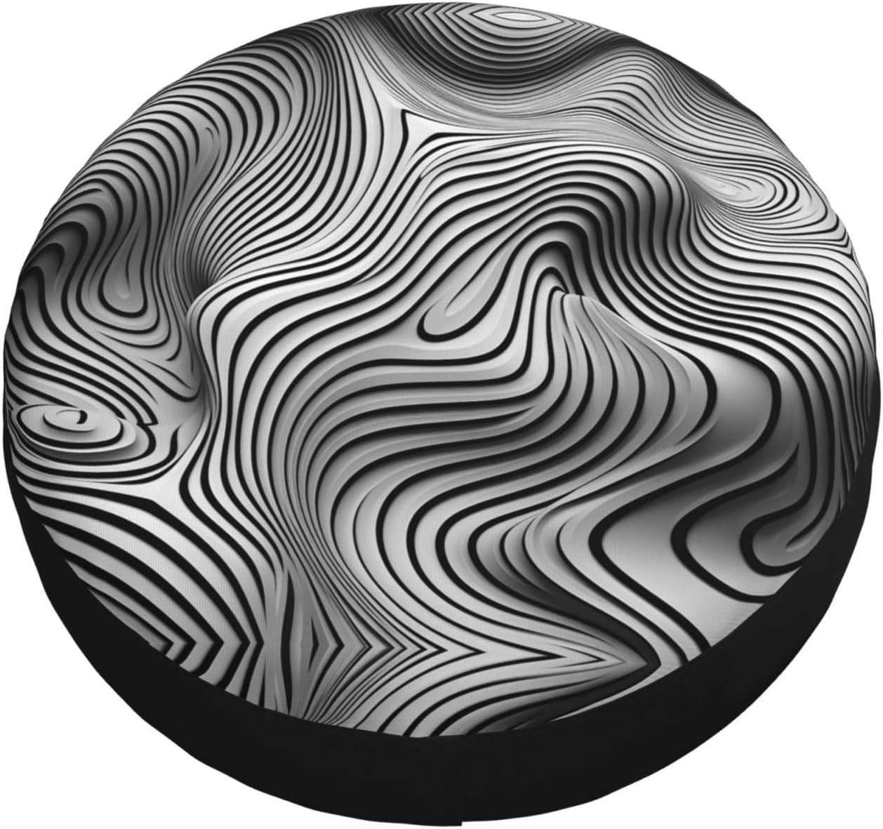 Wave Stripes Colors Print Universal Spare Tire Cover for RV, Jeep | Wheel Protector Fits Rv, Trailer, Jeep, Shield Tires From Sun, Dirt And Rain For Outdoor Storage