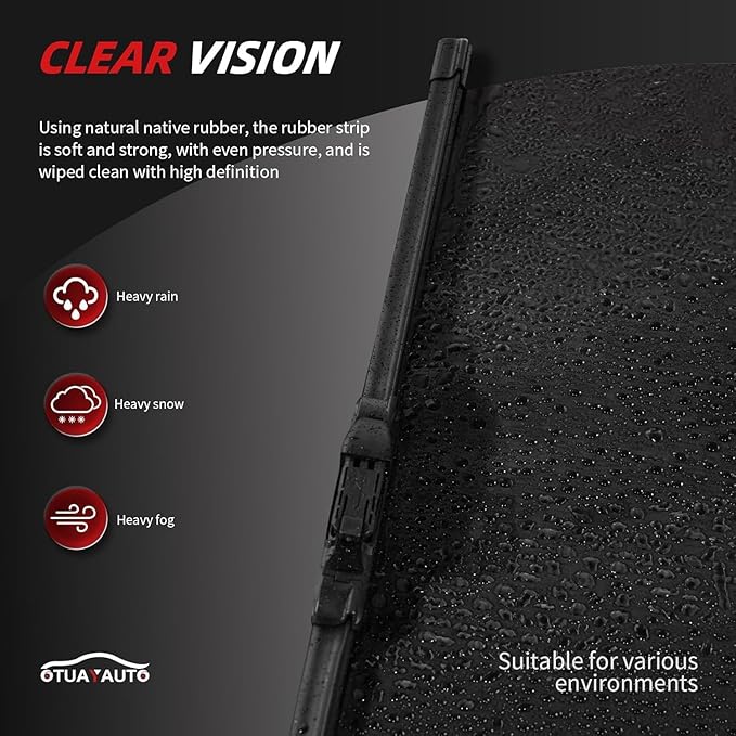 OTUAYAUTO Premium Windshield Wiper Blades - Image 6