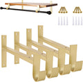 addgrace closet rod bracket heavy duty shelf brackets, main product view