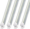szskying 25 pack 8ft led shop lights, 72w, main product view