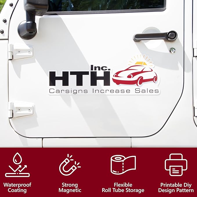 Custom Car Magnet Signs For Businesses - Image 6