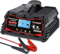 Battery Charger 30A, 12V/24V Lead Acid Smart Battery Charger, 12V LiFePO4 Car by Yinleader