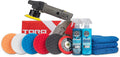 Chemical Guys BUF_209X TORQX Random Orbital Polisher, Complete Detailing Kit