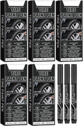 15 Pieces Black Paint Pen Car Tires Paint Pen Water Resistant Quick Drying Tire Marker Pen for Car Tires Scratch Repair