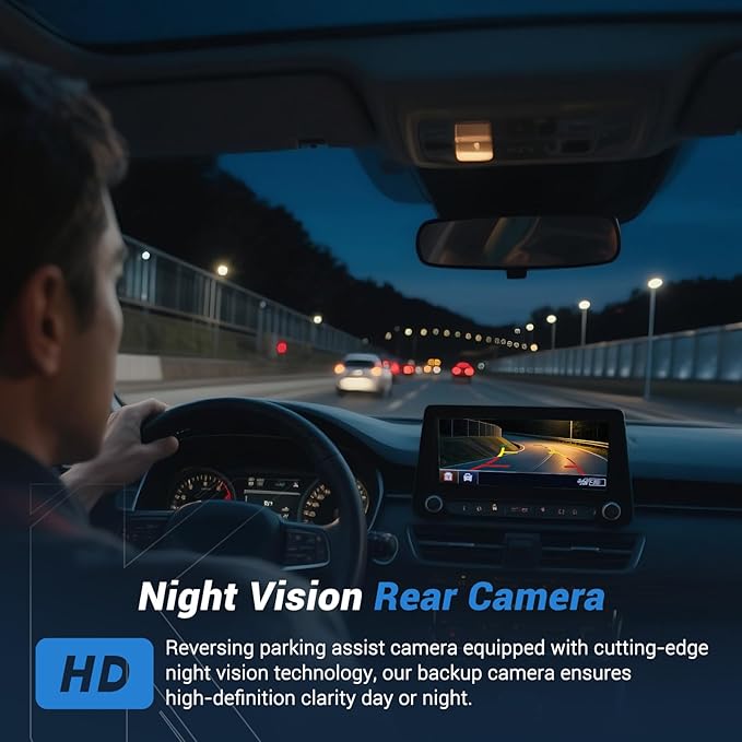 Rear View Backup Camera Parking Assist Camera Compatible - Image 3