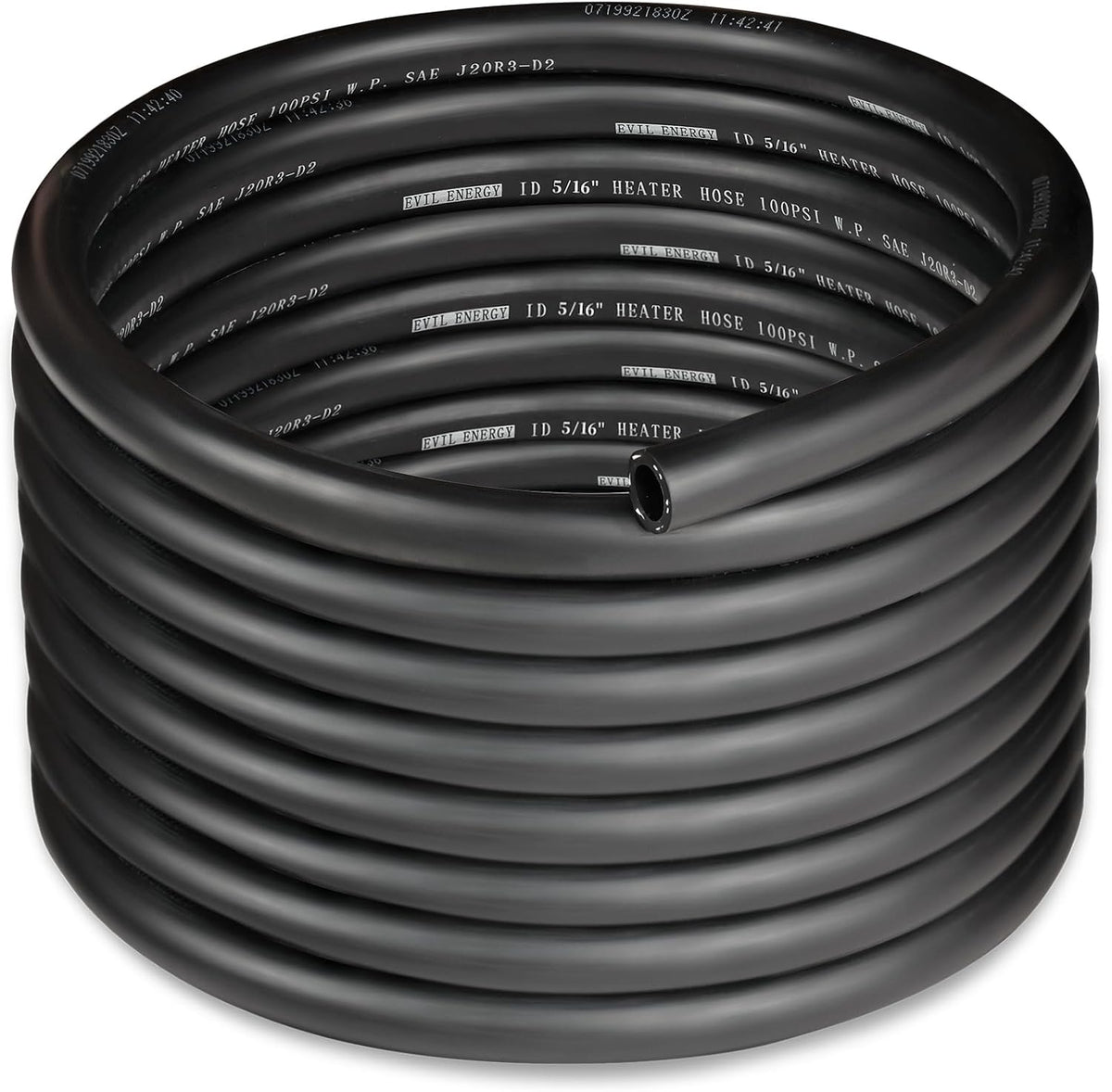 EVIL ENERGY 5/16" Heater Hose Coolant Radiator Straight 100PSI SAE 20R3 20FT