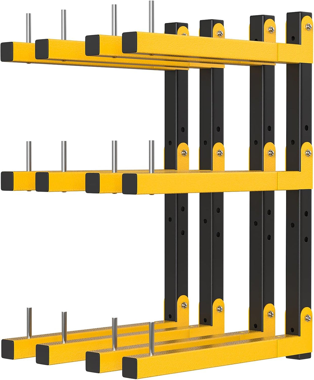 Lumber Rack Wall Mount Storage Racks Folding Wood Organizer Heavy Duty Shelf