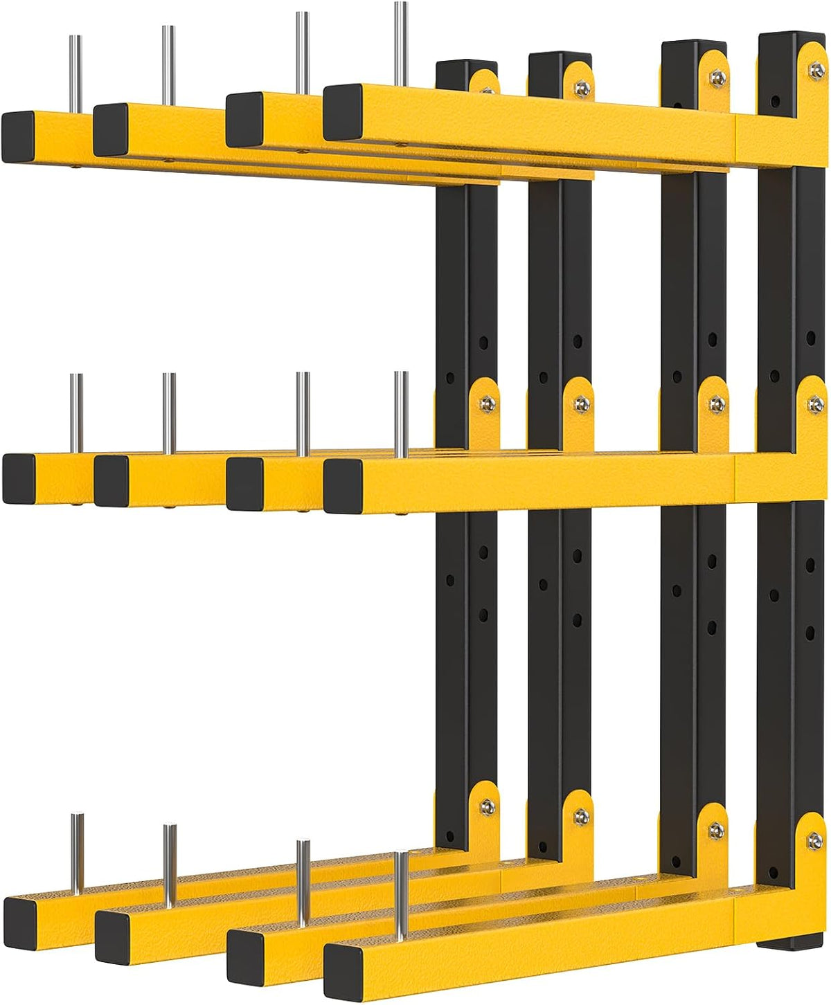 Lumber Rack Wall Mount Storage Racks Folding Wood Organizer Heavy Duty Shelf