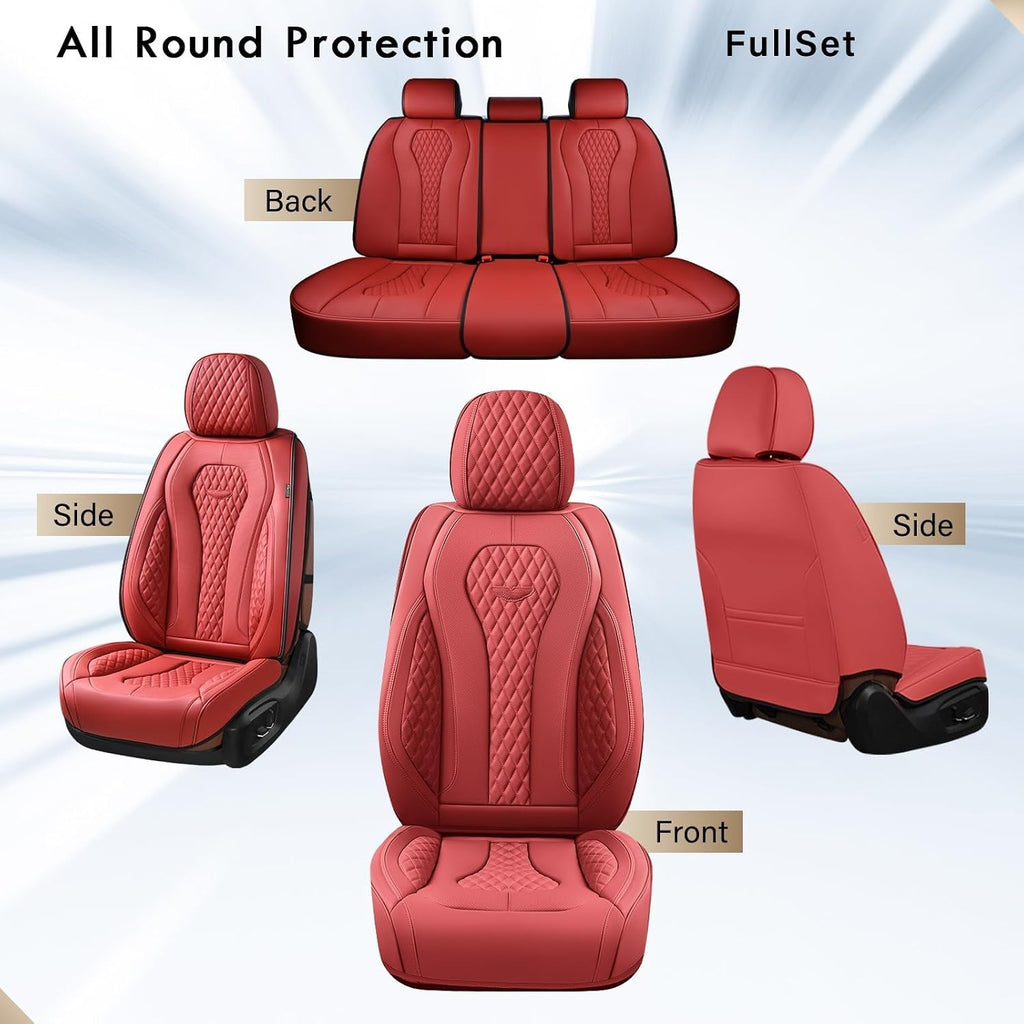 coverado seat covers, car seat covers full set on a desk or shelf