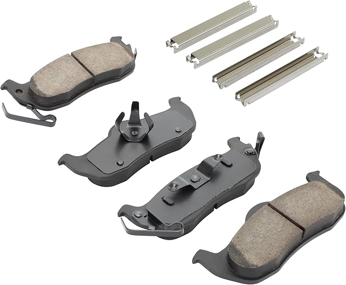 Premium Ceramic Rear Brake Pads Replacement