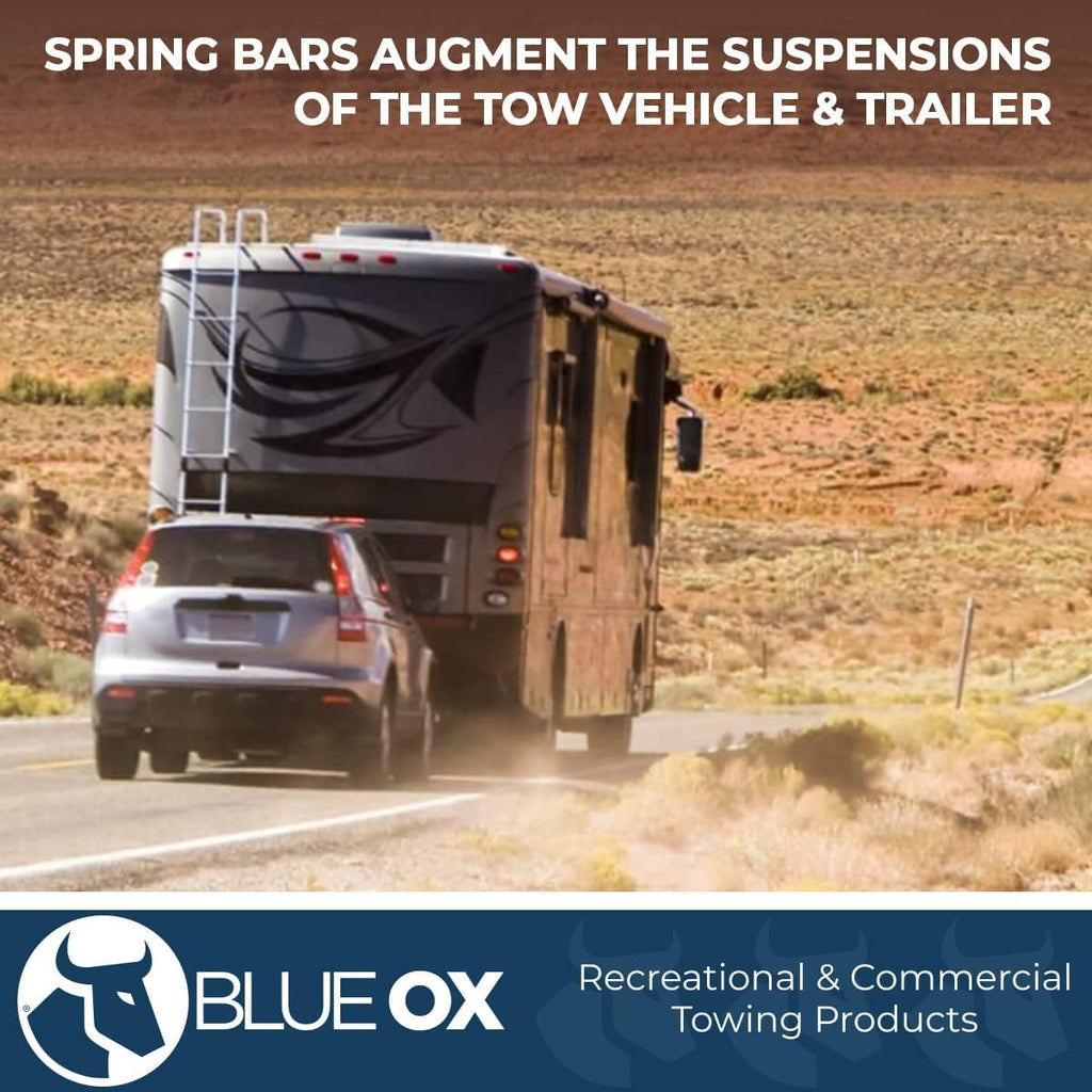 Blue Ox BXW2000 SwayPro Weight Distributing Hitch | 9 Hole Shank, 2000lbs Tongue, 20000lbs Towing, 2-1/2″ Receiver | Quick & Simple to Use