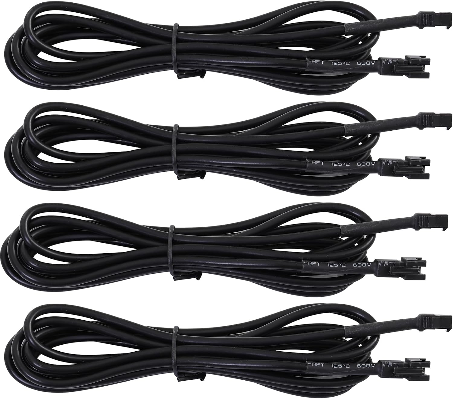 4PCS 78.74 inch 2-Pin Pure White LED Rock Lights Extension Wire Cable Cord | 78.74 inch, 4PCS, 2-Pin, Extension Wire Cable Cord