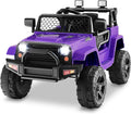 Costzon Ride on Car, 12V Battery Powered Truck Vehicle