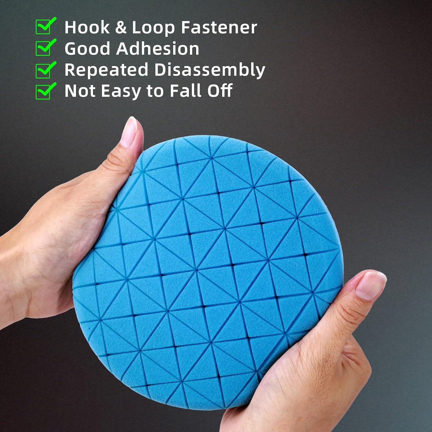 6Pcs 6 Inch Buffing Polishing Pads and Wool Pad | Buffing Sponge Pads Cutting Polishing Pads Kit for Car Buffer Polisher, Polishing and Waxing