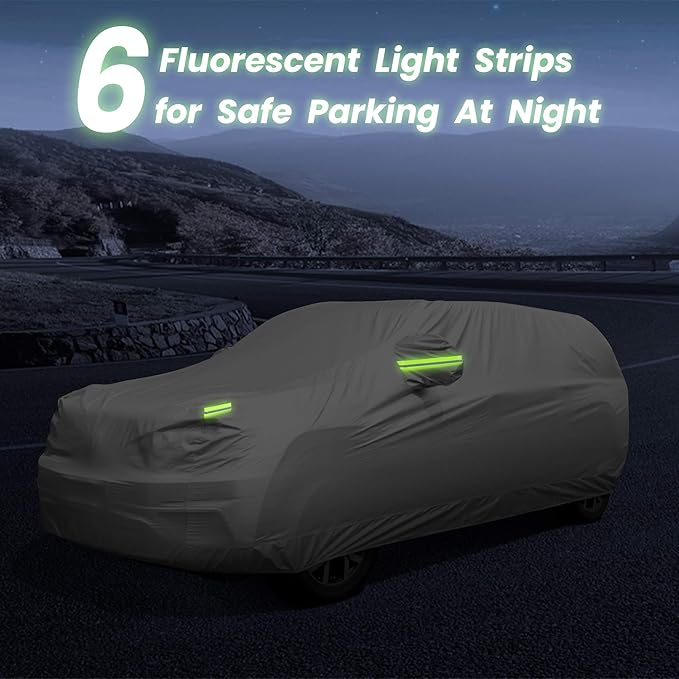 Car Cover Waterproof All Weather, GORDITA Full Exterior Covers - Image 7