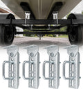 heavy duty boat trailer bunk brackets, 4 pcs, main product view