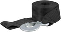 CURT 29452 2-3/8-Inch x 23-Foot Polyester Winch Strap with Hook, 4,800 lbs