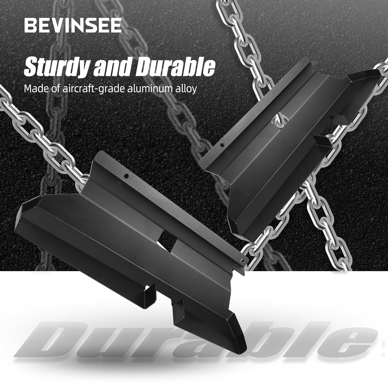 Bevinsee Cold Aire Intake Scoop Compatible with E46 320i 323i 325i 328i 330i M52TU M54 Engine Black Aluminum