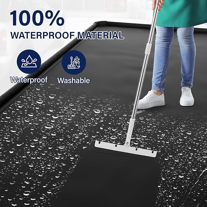 Garage Car Mat, Non-Slip Garage Floor Mat, Heavy Duty Waterproof Containment Mat - Image 3