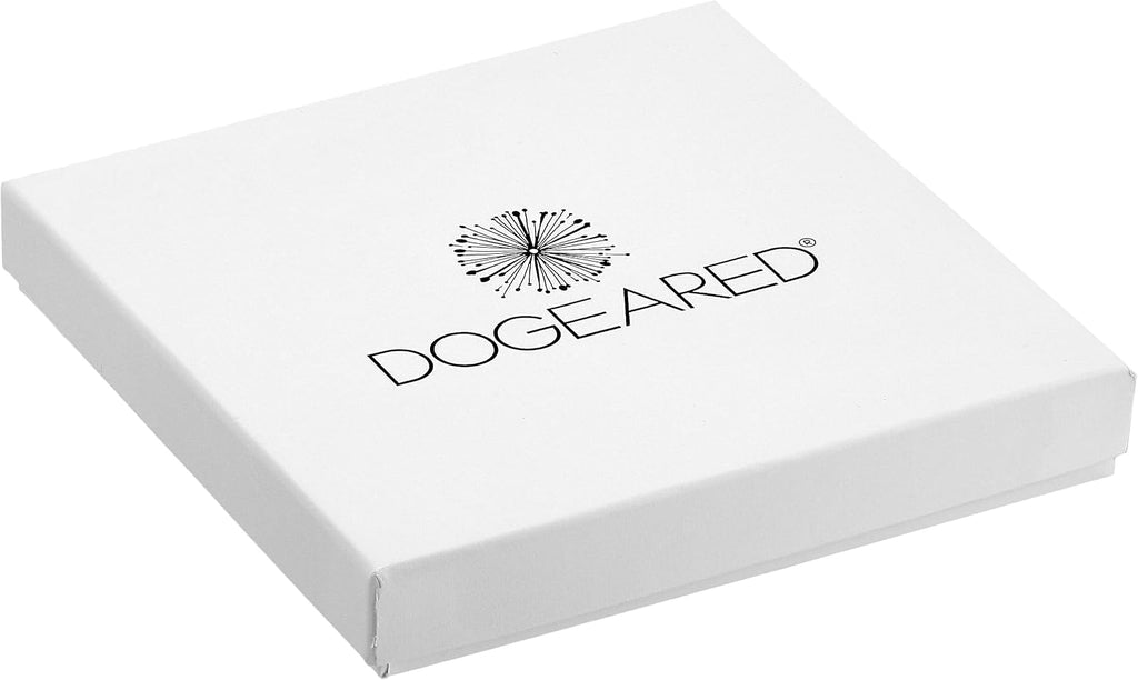 dogeared pearls of success, small white pearl, chain, side view