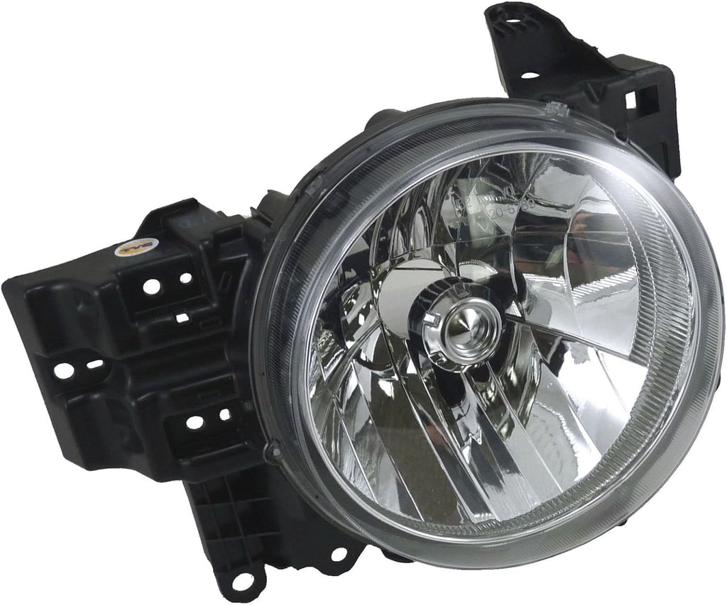 TRQ Driver and Passenger Side Headlight Assembly Set Halogen for 2007-2014 Toyota FJ Cruiser